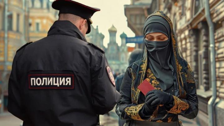 Русскую женщину, которой не понравился никаб, посадили на 7 суток. Но сначала её избил ваххабит 