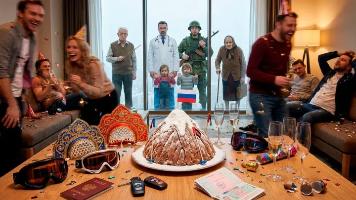 Снова не в ту дверь: Компания устроила VIP праздник в Куршевеле за 50 млн рублей. С фронта ответили