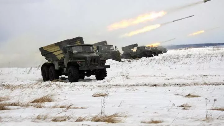 Беспилотник ВКС России с высоты более 3 тыс. метров уничтожил украинскую РСЗО 