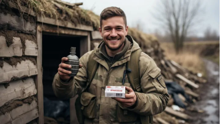 Увидел русских и начал креститься: Две гранаты стали весомым аргументом. Видео оценили на передовой