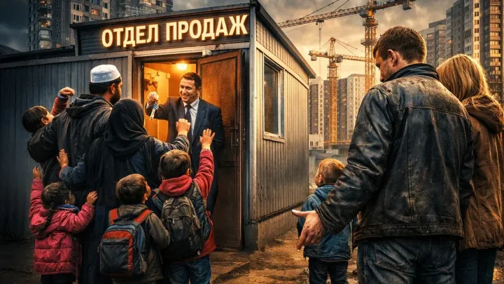 Приезжим опять щедро дарят квартиры. Реакция была жёсткой: Мэра завалили фекалиями