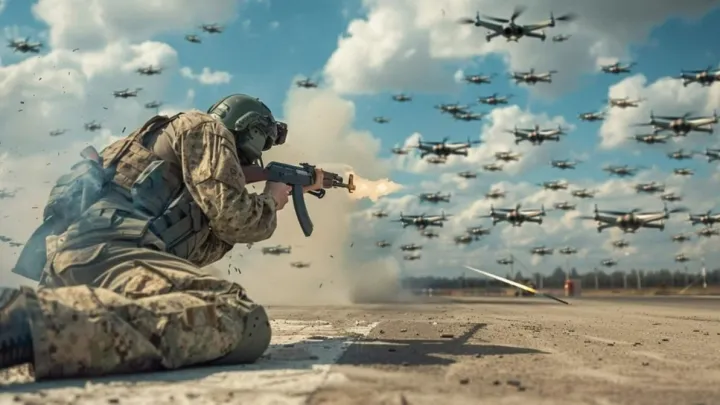 Тотальная атака Украины: 1000 дронов идут со всех сторон, горят аэродромы. Живов: Где отчёты со спутников? СВОдки с фронта