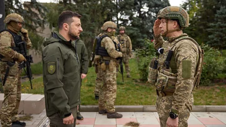 Украинский командующий Сырский заявил об удачной работе ВСУ в Бахмуте