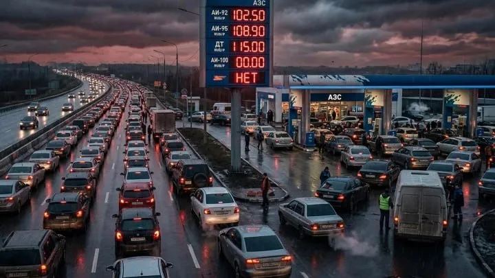 Всё по плану противника: Бензиновые короли оставляют русских без топлива. Наказание – смешное