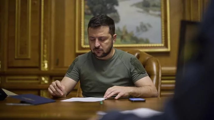 Зеленский объявил ничтожными указы Путина о независимости Крыма и Новороссии