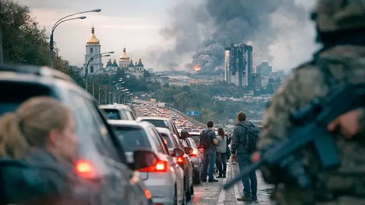 25 ракет за 30 минут: Киев в огне. Пылает Укроборонпром. Задержан олигарх: Продавали дроны с немыслимой наценкой. СВОдки с фронта