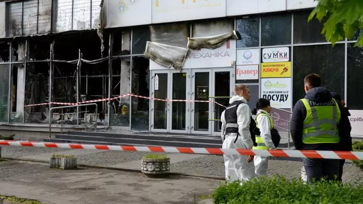 В Киевской области сообщили о попаданиях в ходе атаки ВКС РФ