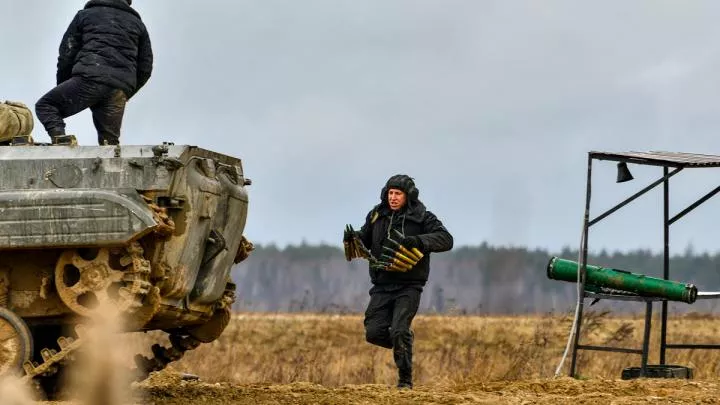 Союзные войска начали наступление на Славянск