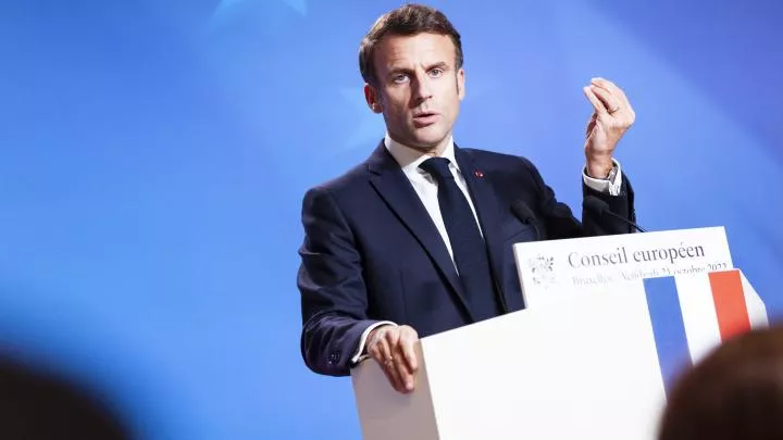 Французы обвинили Макрона в нежелании достичь мира в украинском конфликте
