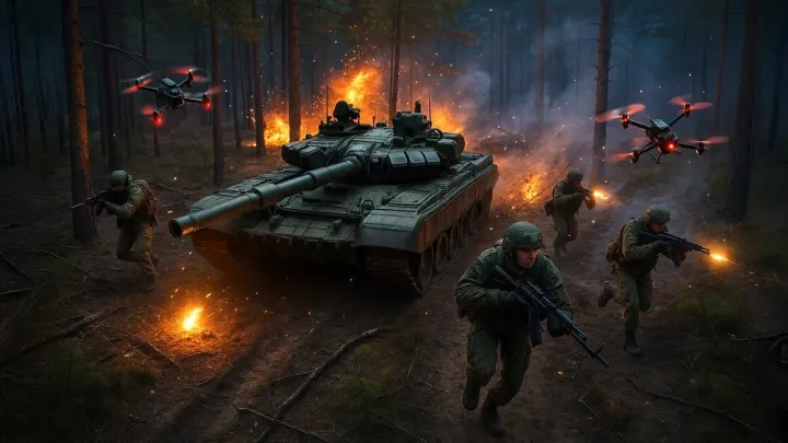 ВСУ прорвались в Покровск: Тактика Сырского достойна похвалы? Враг берёт реванш в Черном море. Вучич встал на сторону Киева? СВОдки с фронта