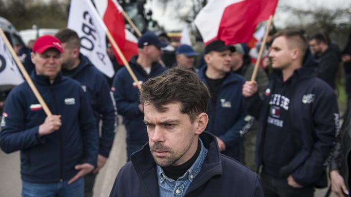 Поляки играют на руку Путину – украинцы протестуют против протеста польских фермеров