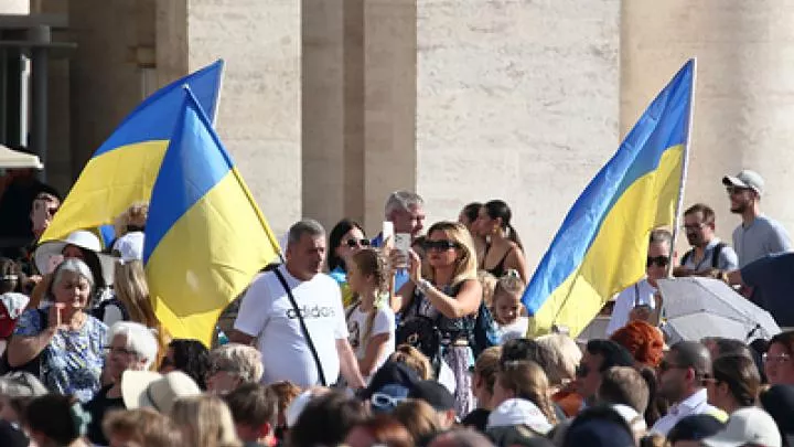В Херсоне появились украинские агитационные листовки