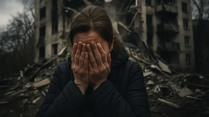 Замурованные в подвале. Жителей Покровска русские солдаты выносят на руках, спасая от дронов ВСУ