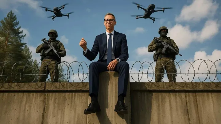 Финны строят забор в метре от России. За границей будут наблюдать. Теперь важно не забыть про туалеты