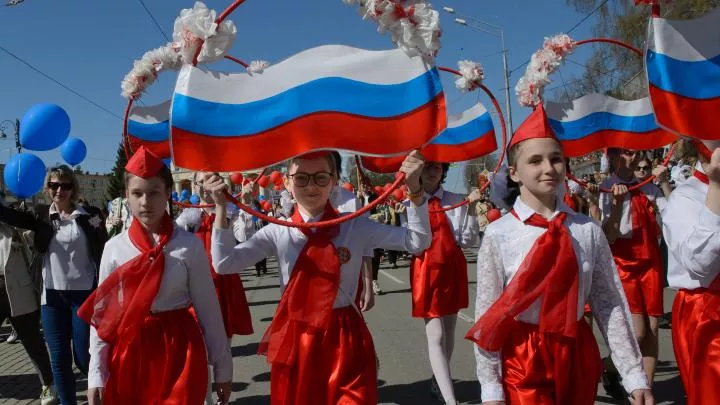 В Грозном провели патриотический автомарш в поддержку участвующих в СВО военных