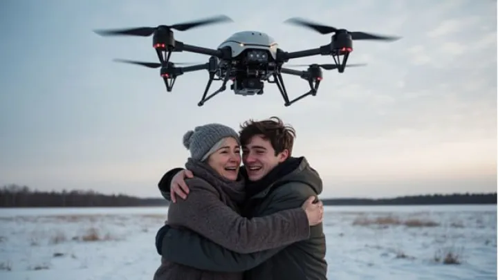 Хочешь жить? Сядь и замолчи! Мать с сыном попрощались с жизнью, когда прилетел дрон. А потом началось немыслимое